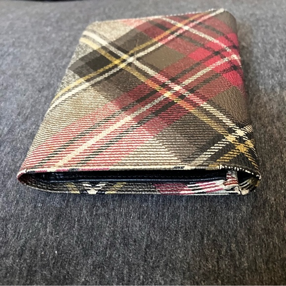 Vivienne Westwood Plaid Holiday wallet - Picture 7 of 12